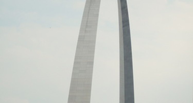 The St. Louis Gateway Arch exhibits one of the strongest types of possible arches.