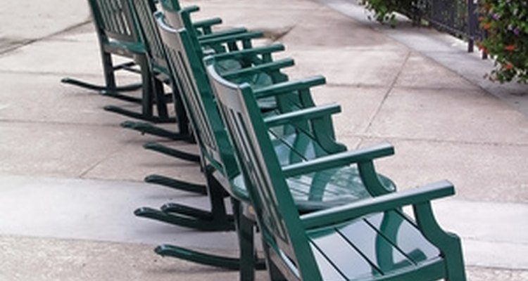 Patio furniture made from polyester resin is inexpensive, weather-resistant, and sturdy.