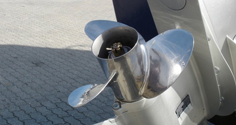 Propeller torque determines how much force the engine can exert in the water.