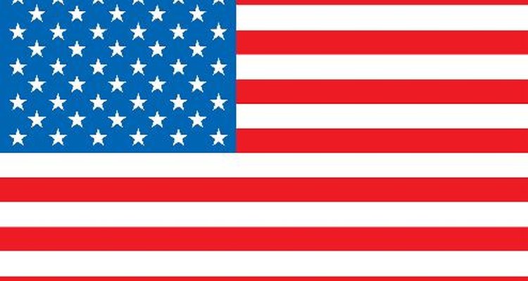 Bandera de los Estados Unidos.
