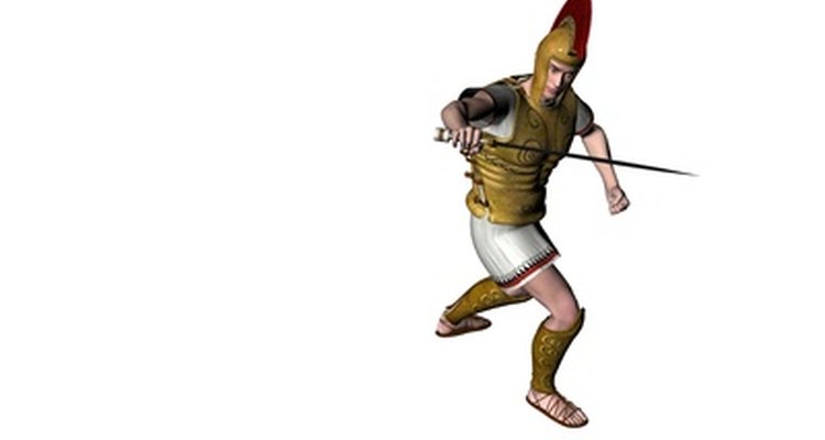 Make your own warrior costume.