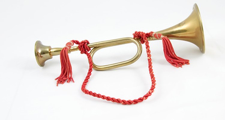 A hunting horn is a member of the bugle family.