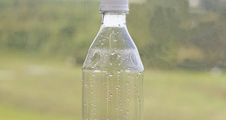 You can make a clear plastic tube from a water bottle.