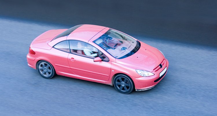 The sporty and compact Peugeot 206 coupe is a rally favourite.