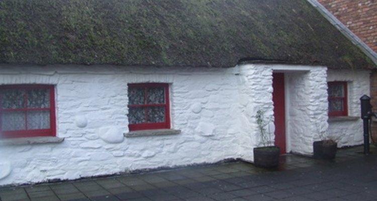 Ceilings in old cottages may be extremely low.