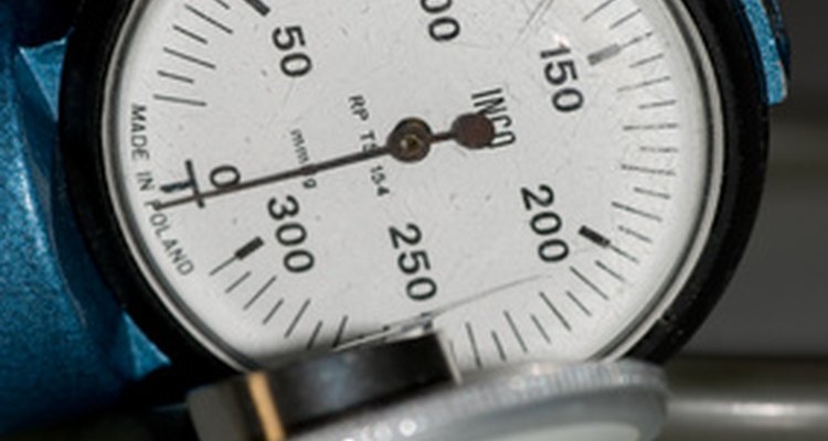 La presión arterial se mide en milímetros de mercurio.