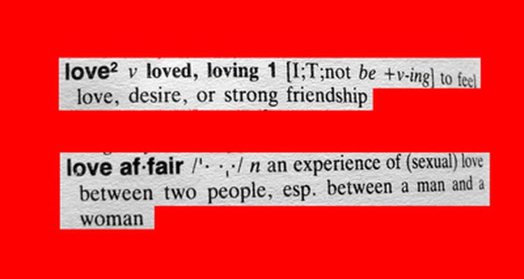 No confundas amor con infatuación.