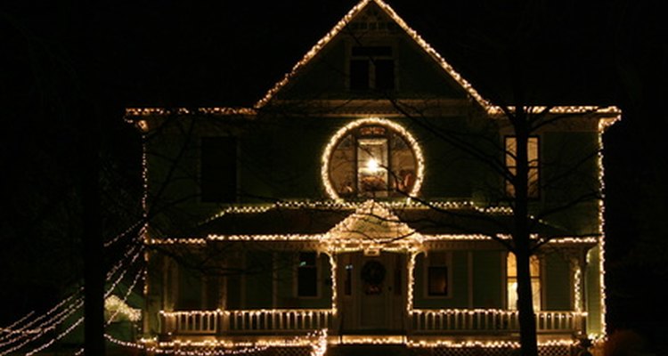 Outdoor lights are often bigger and brighter than indoor lights.