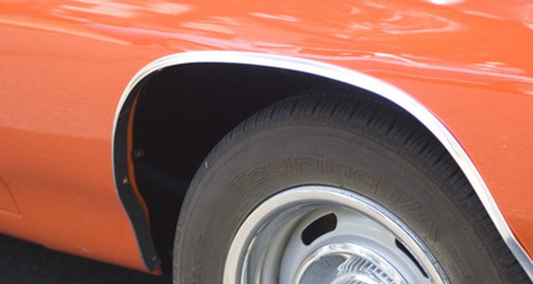 Many car wheels are made from cast aluminium.