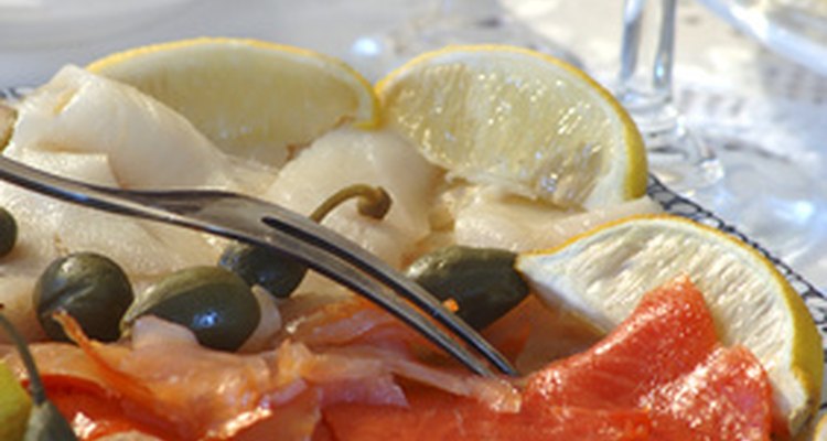 A salt water brine gives smoked salmon its distinctive salty flavour. Offset this saltiness for a milder taste.