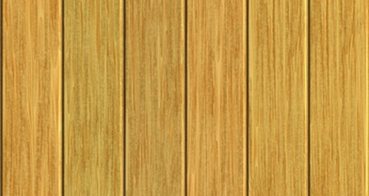 One side of a double-sided fence