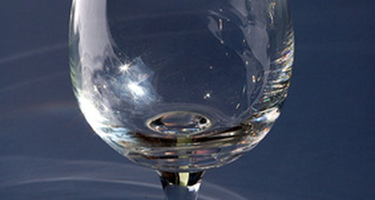 Vinegar can remove the cloudy residue from glasses.