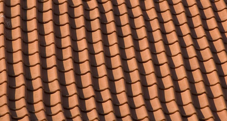 Walking on a tile roof requires a few tricks.