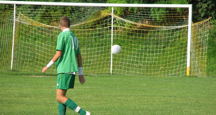 Goalposts sustain a large amount of daily wear and tear.