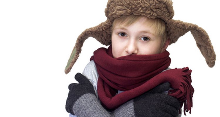 The body induces seizure-like shivers in response to cold.