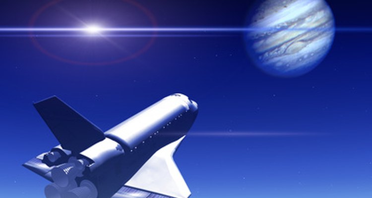 Building a model space shuttle can encourage a child's imagination.