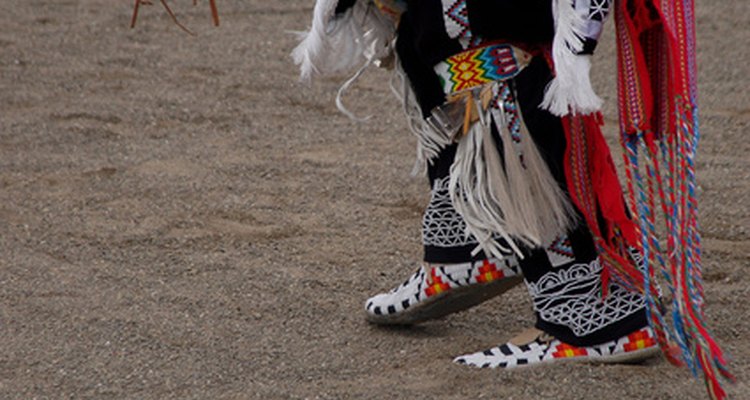 Los tambores e instrumentos de percusión de nativos americanos son para uso ceremonial.