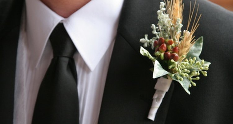A tie is a common element for men in formal dress.