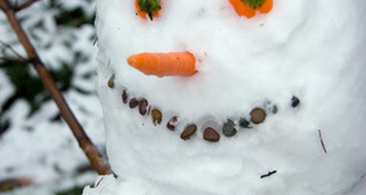 Los jóvenes pueden participar en un concurso de muñecos de nieve.