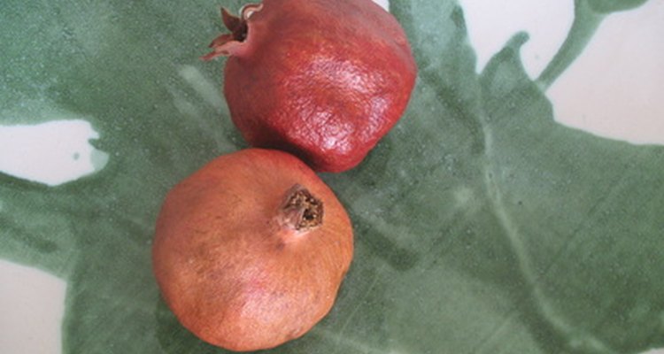Pomegranates dry easily in a food dehydrator, whether whole or in seed form.