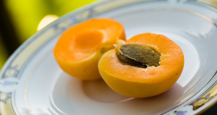 An apricot stone