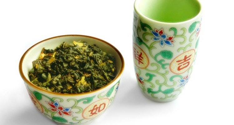 Green tea comes from the Camellia sinensis shrub.
