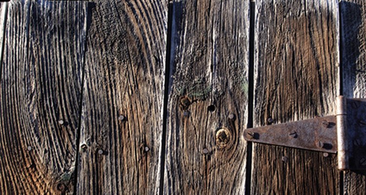 Board and batten doors are commonly used on barns.