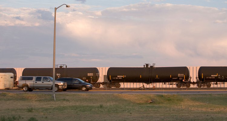 Es normal ver trenes de carga a través de Estados Unidos.