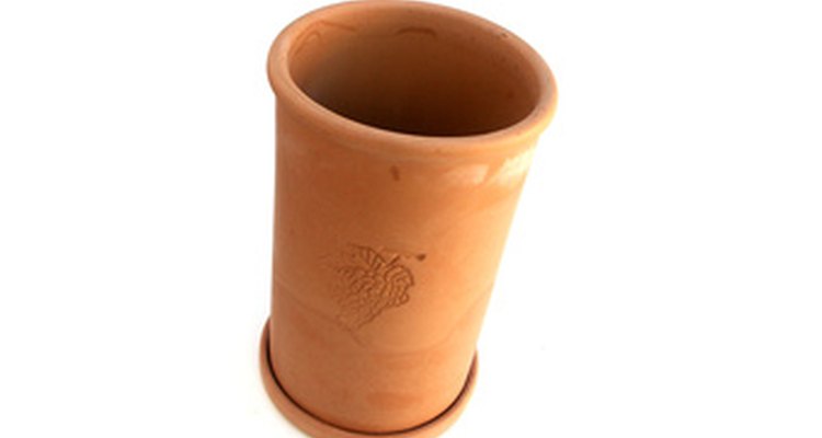 Terra cotta pipe is made out of clay.