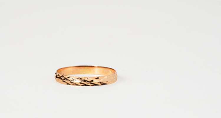 Before investing in an antique gold ring, verify its authenticity.