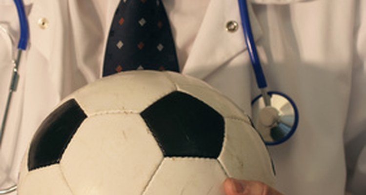 A sports medicine doctor is paid to treat sports-related injuries.