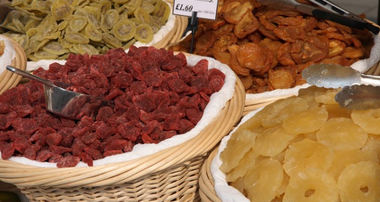 Frutas desidratadas