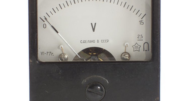 Analogue voltmeters employ a needle to display readings.