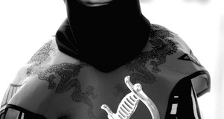 El disfraz de ninja es sencillo y tiene millones de usos.