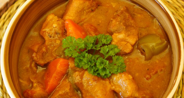 Pressure cooked pig feet make a delicious pork stew.