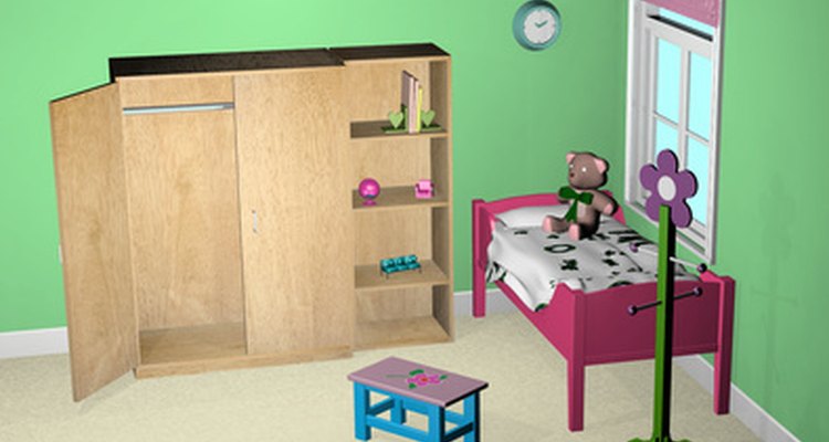 Hay varias maneras sencillas de decorar una habitación unisex para niños.