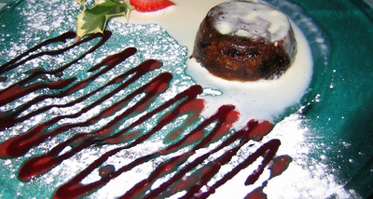 Bread pudding can be sweet or savoury.