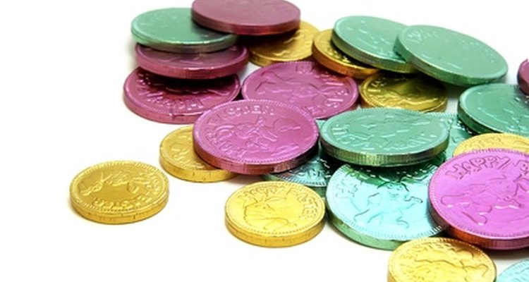 Las monedas de chocolate acostumbran a tener mucho éxito entre los niños.