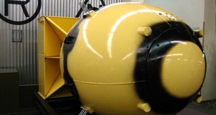 Some bombs give off high levels of gamma rays when detonated.
