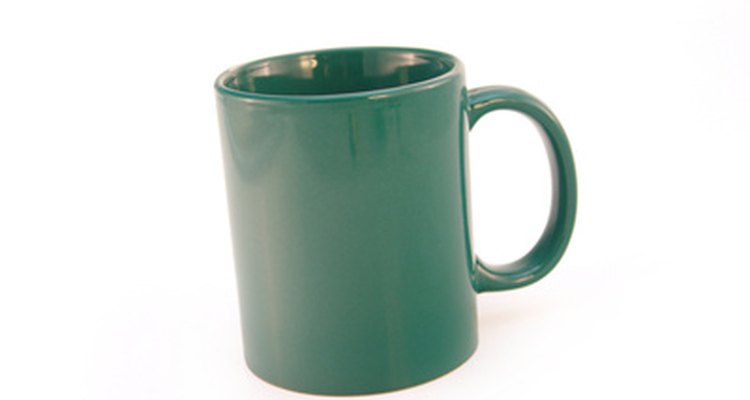 Embellish a plain coffee mug with the design of your choice.