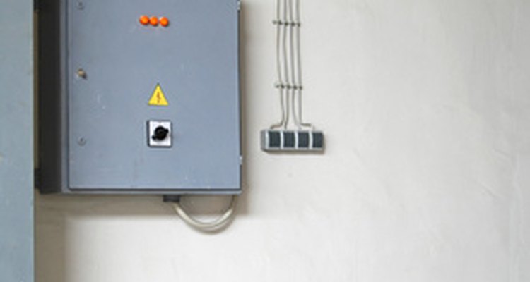 Los sub-paneles se utilizan para aparatos grandes y dependencias.