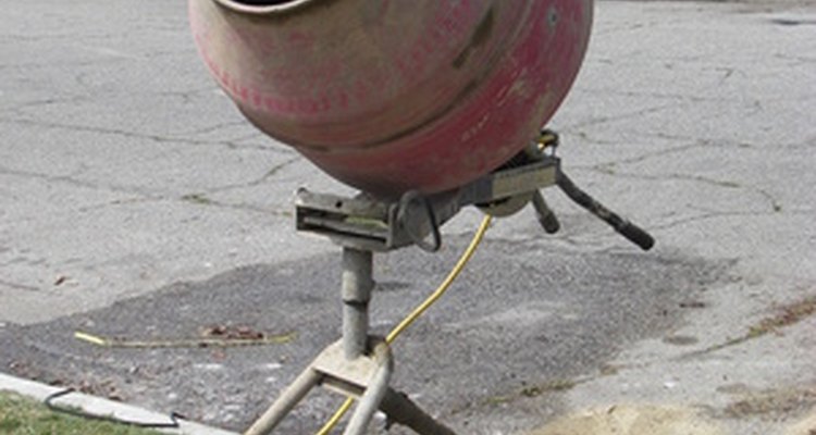 Professional grade cement mixer. A 22.5 litres (5 gallon) bucket and power drill will usually suffice.
