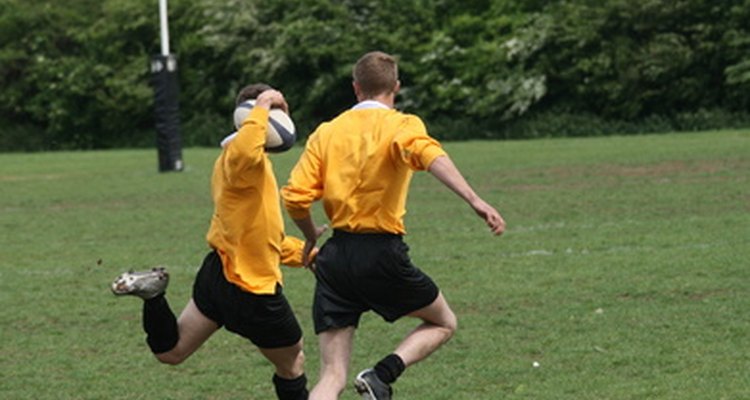 Rugby can be a fun way to keep kids active.