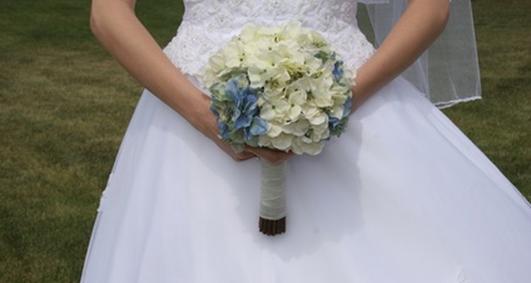 Stiff organza gives a crisp look to formal gowns.