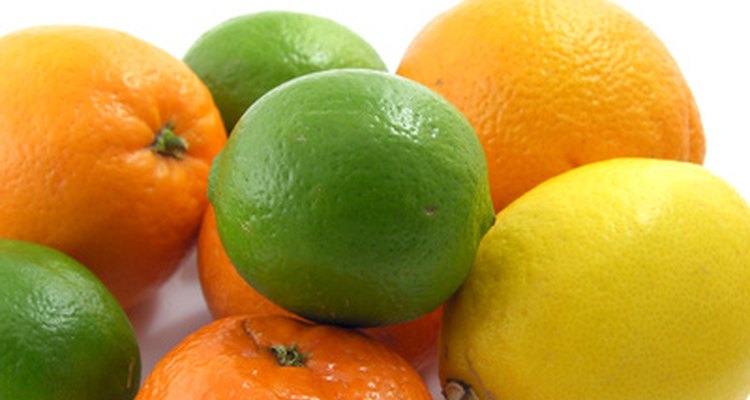 Frutas cítricas são ricas em vitamina C