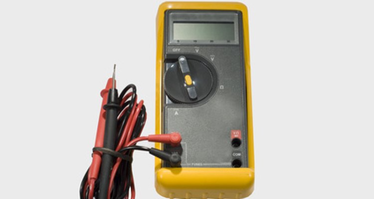 Los multímetros miden la corriente eléctrica.