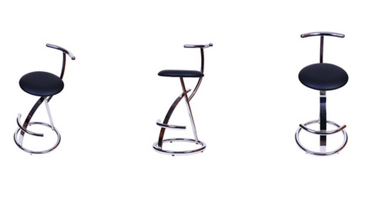 You can paint furniture pieces that are made from chrome.