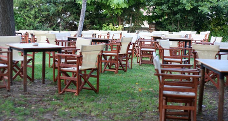 Oil your teak patio chairs so they will last longer.