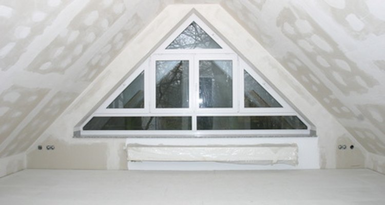 Trusses must be modified to allow room for attic space.