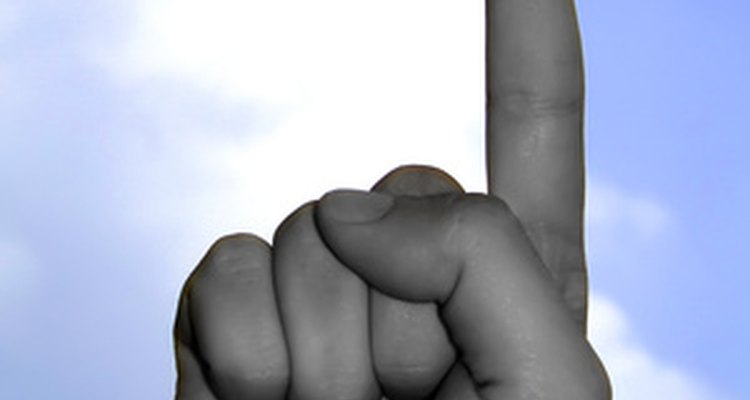 One finger is all it takes to turn on a touch lamp.